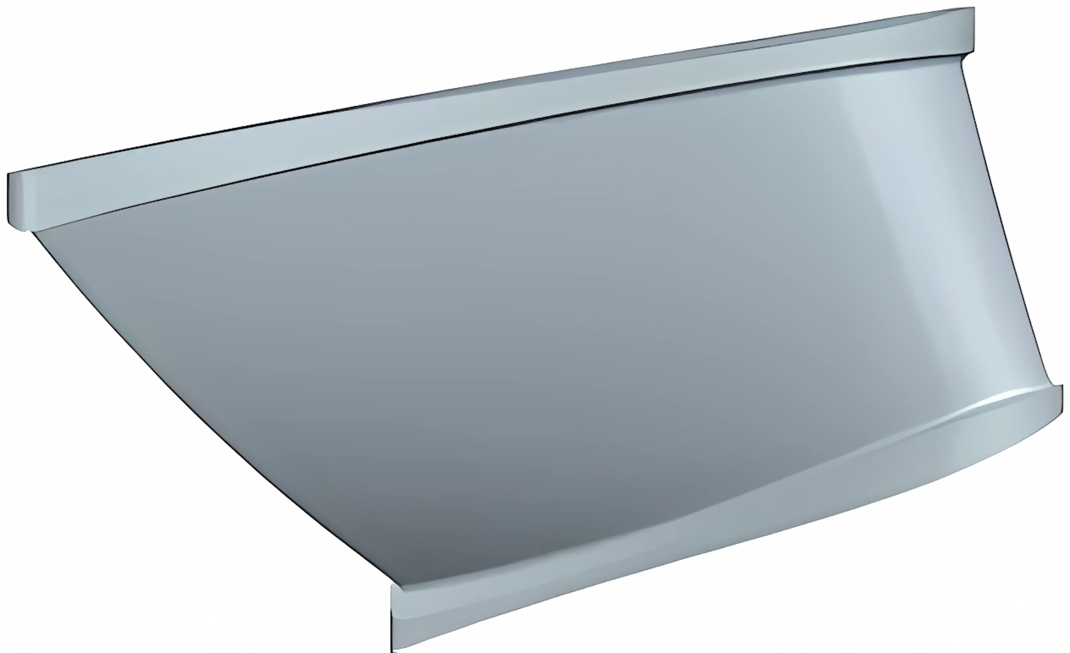 Blade with Flanges